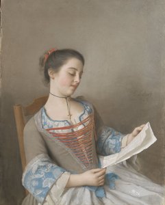 La liseuse Marianne Lavergne, cugina dell